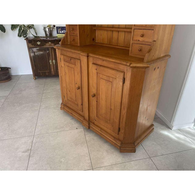 Vintage Kitchen Cupboard in Wood For Sale - Image 17 of 18