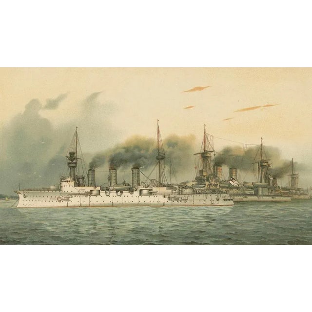 Navy Training Squadron, 1903, Paper For Sale - Image 3 of 6