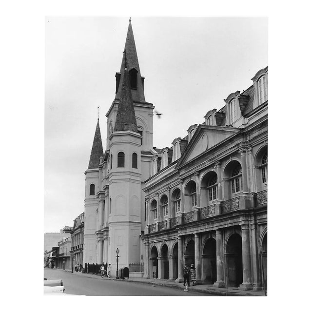 1965 Saint Louis Cathedral New Orleans Photograph by Don Ware For Sale