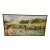 Fernand Amorsolo Student Painting University of the Philippines Under Occupation 1940s Planting Rice With Mayon Volcano For Sale