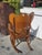 1890s Antique Oak Victorian Rocking Chair Larger Seat For Sale - Image 11 of 12