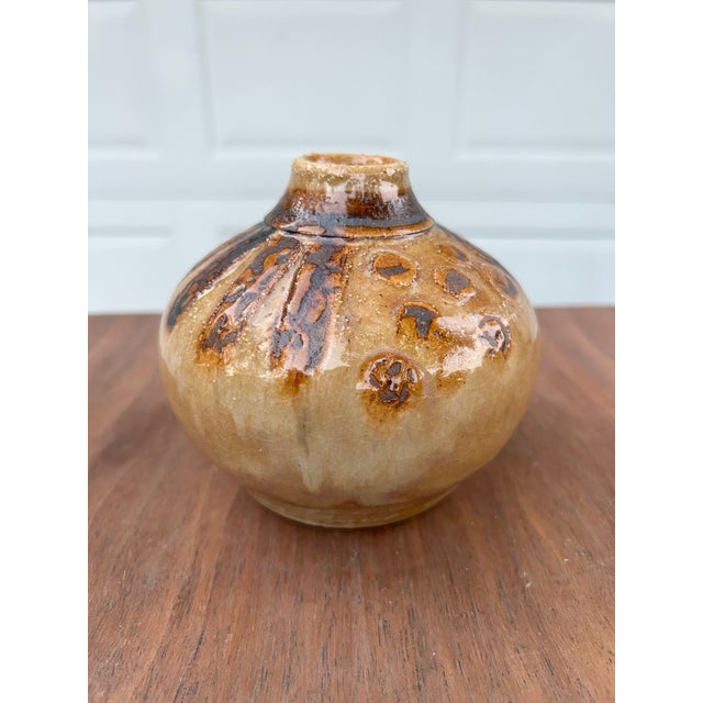 Late 20th Century Late 20th Century Studio Pottery Weedpot For Sale - Image 5 of 8