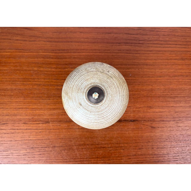 Mid-Century Modern Danish Studio Pottery Oil Lamp, 1960s, in Very Good conditions. Designed 1960 to 1969 Up to 250V...