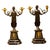 Vintage French Empire Style Candelabra in Gilt and Bronze, Set of 2 For Sale - Image 9 of 9