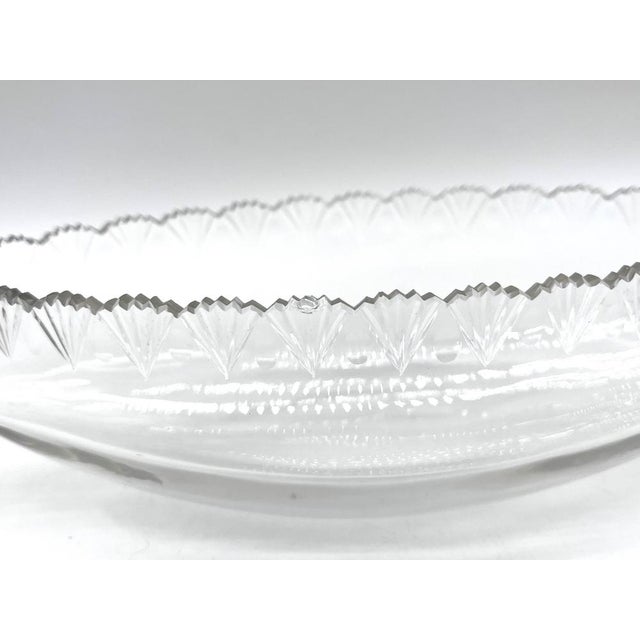 Antique Art Deco Silver-Plated Jardinière with Crystal Insert from WMF, Germany, 1930s For Sale - Image 17 of 18