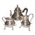 1950s Kirk-Stieff Colonial Williamsburg Tea Set- 4 Pieces For Sale