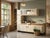 A stunning example of restored vintage kitchen design, this kitchenette perfectly captures the charm of the mid-20th...