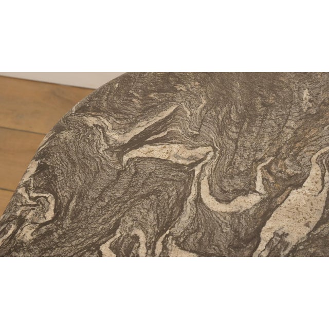 Vintage Coffee Table in Marble, 1970s For Sale - Image 5 of 12