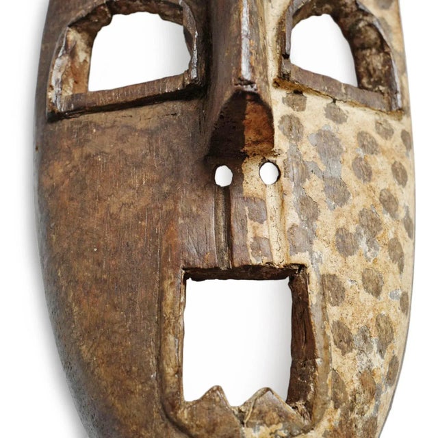 Vintage Original Leopard Mask For Sale - Image 4 of 5