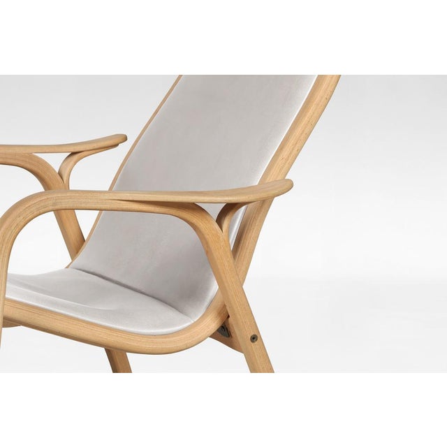Vintage Lamino Lounge Chair in Beige Leather by Yngve Ekström for Swedese For Sale - Image 6 of 9