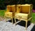 Shabby Chic Vintage Pair French Provincial Nightstands Shabby Chic Two Tier End Tables For Sale - Image 3 of 12