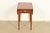 English Henkel Harris Georgian Solid Cherry Wood Drop Leaf Pembroke Side Table For Sale - Image 3 of 15