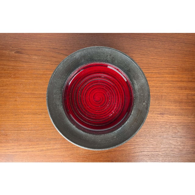Mid-Century Modern Danish Studio Pottery Bowl from Lehmann Pottery, 1960s For Sale - Image 18 of 18