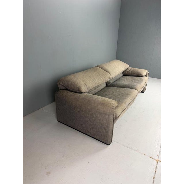 1970s Maralunga 2.5 -Seater Sofa attributed to Vico Magistretti for Cassina, 1970s For Sale - Image 5 of 18