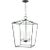 Chapman & Myers By Visual Comfort Studio Dianna 4-Light Medium Pendant in Midnight Black For Sale