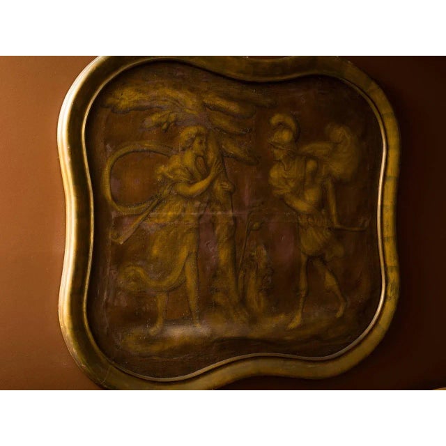 Traditional 19th Century Painting of Classical Figures For Sale - Image 3 of 7