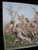 Ceramic Hunt of Diana Karl Ens Volkstedt German Bisque Wall Plaque After Hans Makart For Sale - Image 7 of 12