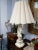 Early 1900 Rare, porcelain spiritual statue lamps. Male and female.