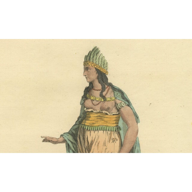 European School Artist, Habit of a Woman of Africa in 1581, 1749, Engraving For Sale - Image 6 of 9