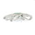 Metal Real 7.25 CTW Diamond 7.5 CTW Emerald Floral Brooch in 18k Solid Gold For Sale - Image 7 of 15