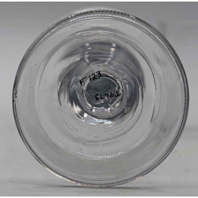 Circa 1730-40 George II Period Wine Glass For Sale - Image 4 of 4