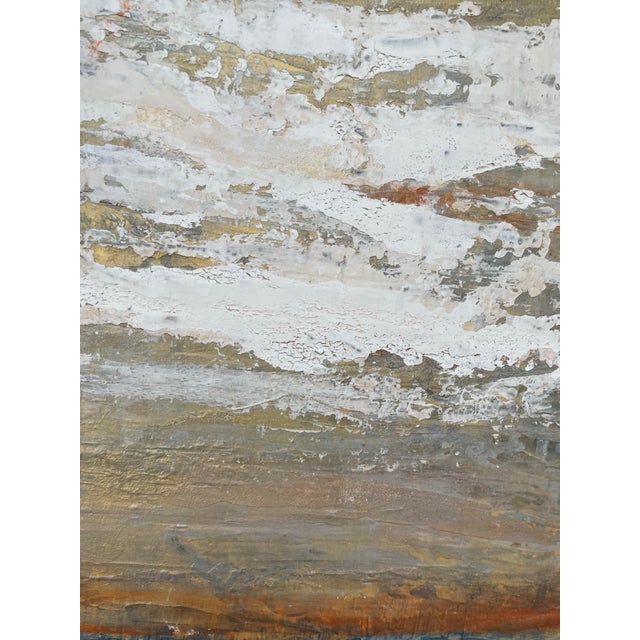 Original Painting, Acrylic and Textural Materials on Wood Panel. For Sale - Image 10 of 12