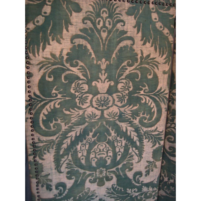 Mariano Fortuny Antique Fortuny Paravent Screen For Sale - Image 4 of 15