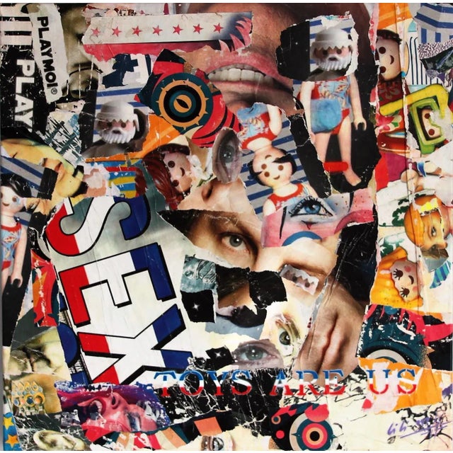 Christophe Stouvenel, Les jouets c’est Nous, 2017, Mixed Media For Sale - Image 4 of 4