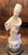 Early 20th Century Vintage Chinese Blanc De Chine-Style Porcelain Scholar Figural Table Lamp For Sale - Image 5 of 11