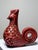 Glazed Ceramic Rooster Candlesticks by A.G Roger, 1940s, Set of 2 For Sale - Image 6 of 18
