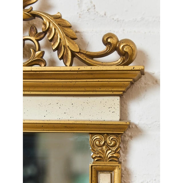 Hollywood Regency Hollywood Regency 1960s Baroque Mirror For Sale - Image 3 of 4