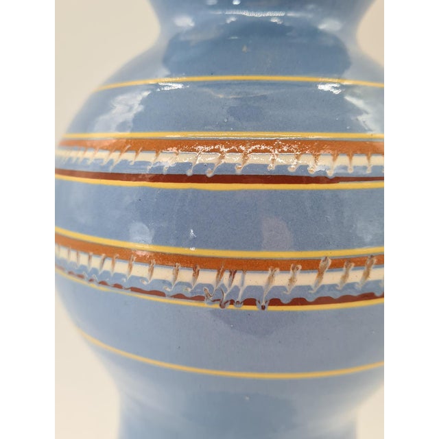 Mid-Century Modern Decorative Ceramic Vase, 1960s For Sale - Image 3 of 12