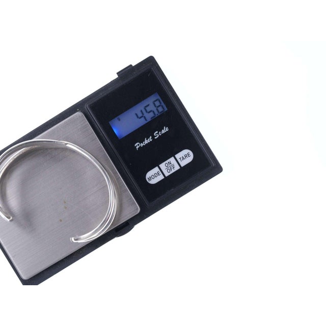 Retired James Avery Sterling X Infinity cuff bracelet For Sale - Image 10 of 10