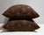 Traditional Pair of Schumacher Rubia Embroidery Pillows For Sale - Image 3 of 8