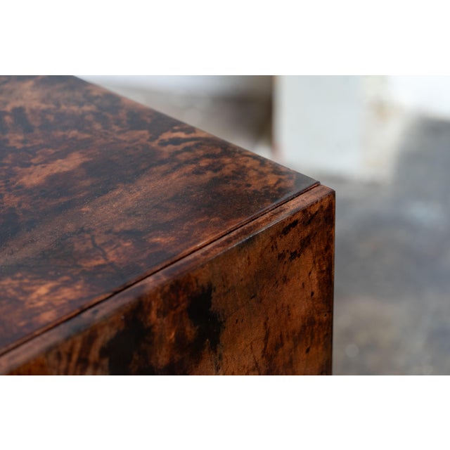 Glass Large Sideboard by Aldo Tura, Italy, 1970s For Sale - Image 7 of 15