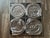Contemporary Michael Aram Hammertone Black Chargers- Set of 4 For Sale - Image 3 of 4