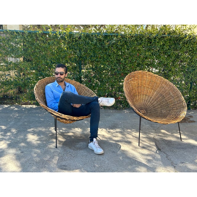 Mid-Century Modern C8 Lounge Chairs by Terence Koran for Koran Furniture, 1954, Set of 2 For Sale - Image 3 of 12