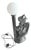Vintage Table Lamp with Ceramic Figure by Buthe, 1986 For Sale
