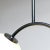 Contemporary Black DIGON mini Lamp with Globe Shades in 2 Sizes from Balance Lamp For Sale - Image 3 of 6