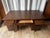 Coffee Vintage MCM Wood Veneer Desk For Sale - Image 8 of 12