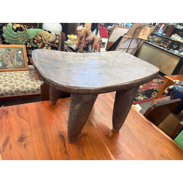 Beautiful Large Senufo stool , excellent condition, early 19th century. Stool is 23” wide x 16” deep x 15” tall. Beautiful...