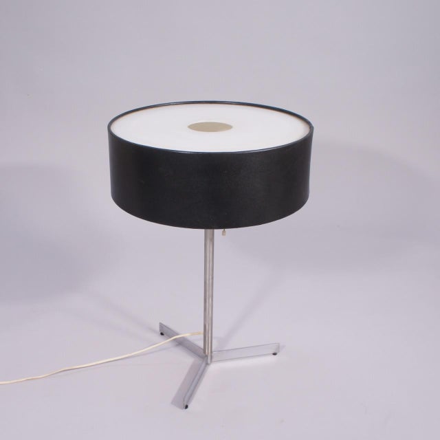Mid-Century Modern Table Lamp by Uno and Östen Kristansson for Luxus, Sweden, 1960s For Sale - Image 3 of 7