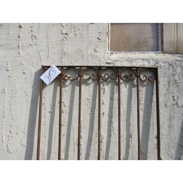 Victorian Antique Victorian Iron Door For Sale - Image 3 of 7