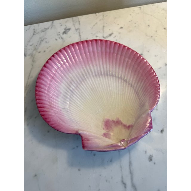 Late 19th Century Antique 1891 Wedgwood Pink Majolica Nautilus Dessert Service – 8 Pieces For Sale - Image 5 of 11