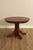 Late 20th Century Hunt Country Furniture Round Top Cherry Dining Table For Sale - Image 12 of 18