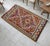 Woven by the Yoruk nomads of the Mersin Mut region in Mediterranean Anatolia, this striking 1970s vintage cicim flatweave...