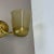 Minimalist Brass and Glass Theatre Wall Light in the style of Stilnovo, Italy, 1920s For Sale - Image 6 of 18