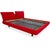 Molteni Fabric Bed in Red from Molteni For Sale - Image 4 of 18