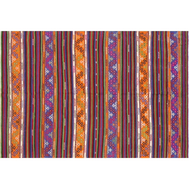 1950s Turkish Kilim For Sale In Los Angeles - Image 6 of 6