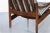 Mid-Century Modern Sculptural Walnut Reclining High-Back Lounge Chairs, 1960s For Sale - Image 12 of 12